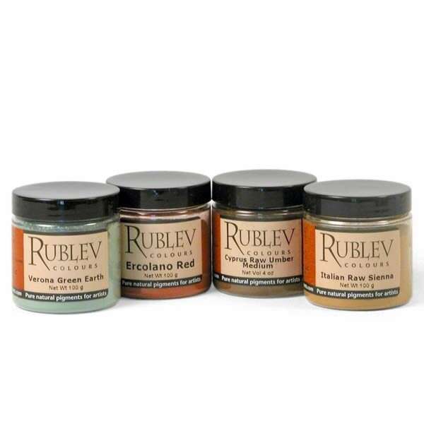 Rublev Colours Prussian Blue Oil Paint - High-Quality Artist Grade, Natural Pigments