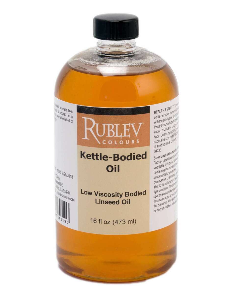 Purified Linseed Oil: Boiled & Raw Organic Linseed Oil