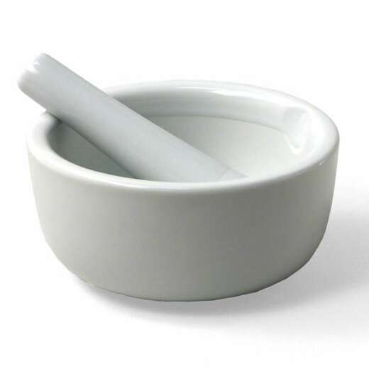 Glass Pestle For Grinding Pigments, Diam. 5cm, Extra Heavy - Dal Molin