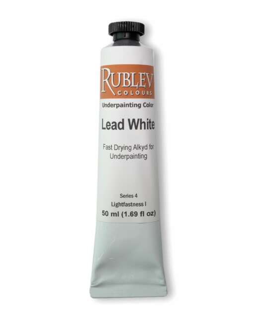 Underpainting Lead White Alkyd Paint