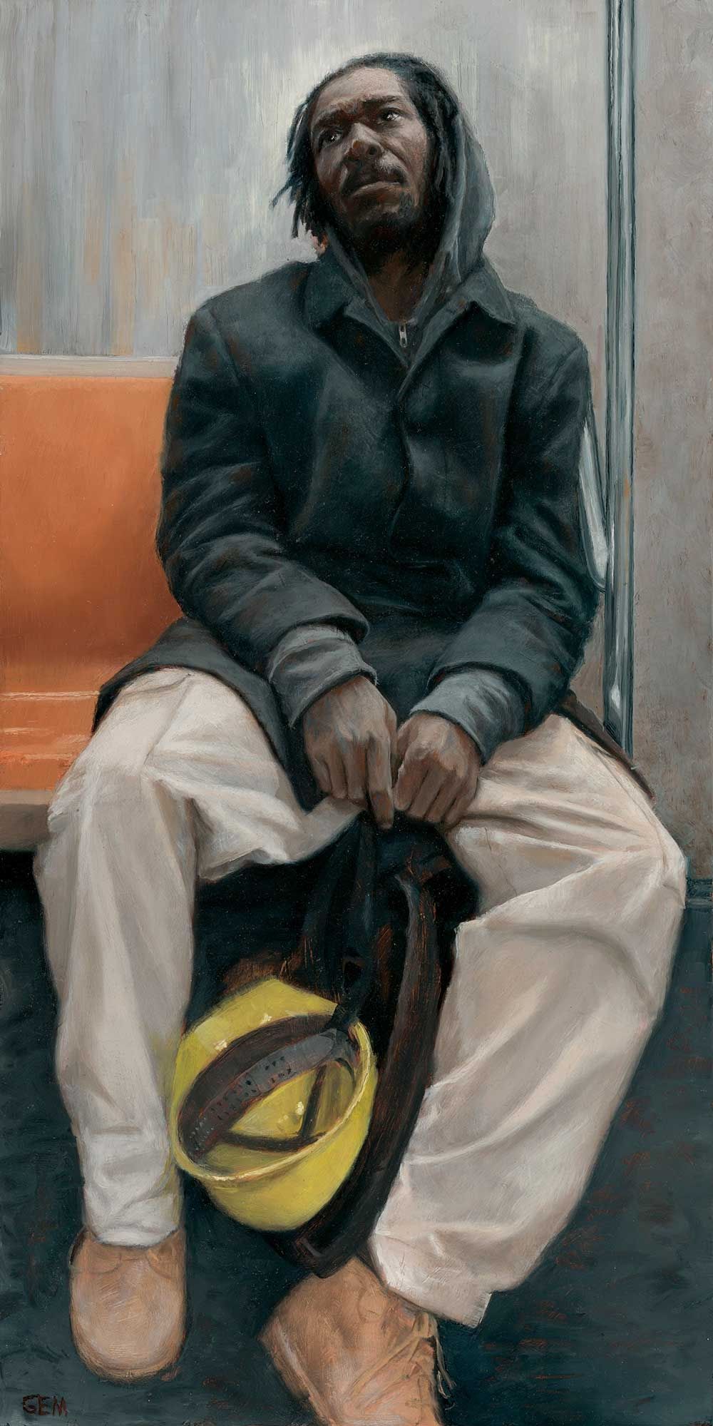 American Dreaming, 24 x 12 inches, oil on ACM panel
