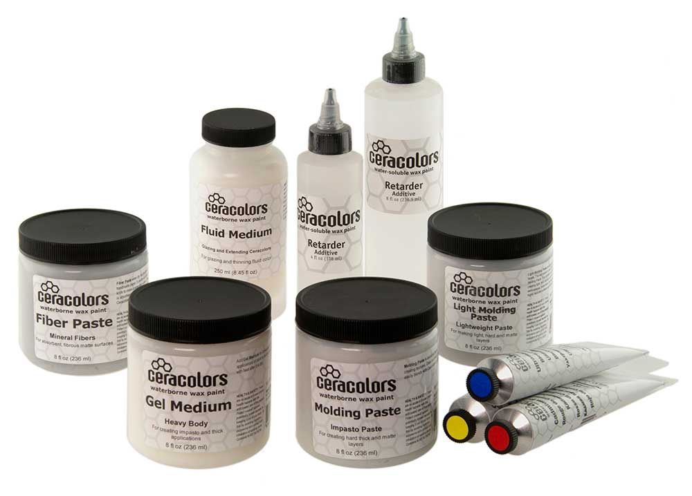 Ceracolors Paint and Mediums