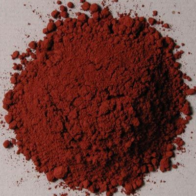 Pigment: Natural Red Oxide (Indian Red)