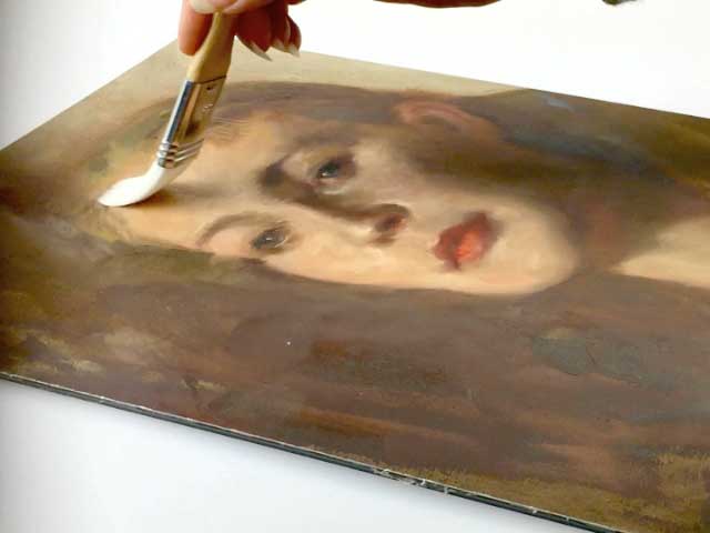 Choosing a surface for oil painting