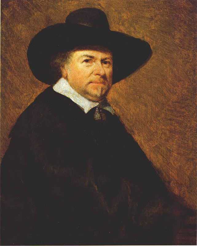 Portrait of Jan Van Goyen by Terborch Goyenuv