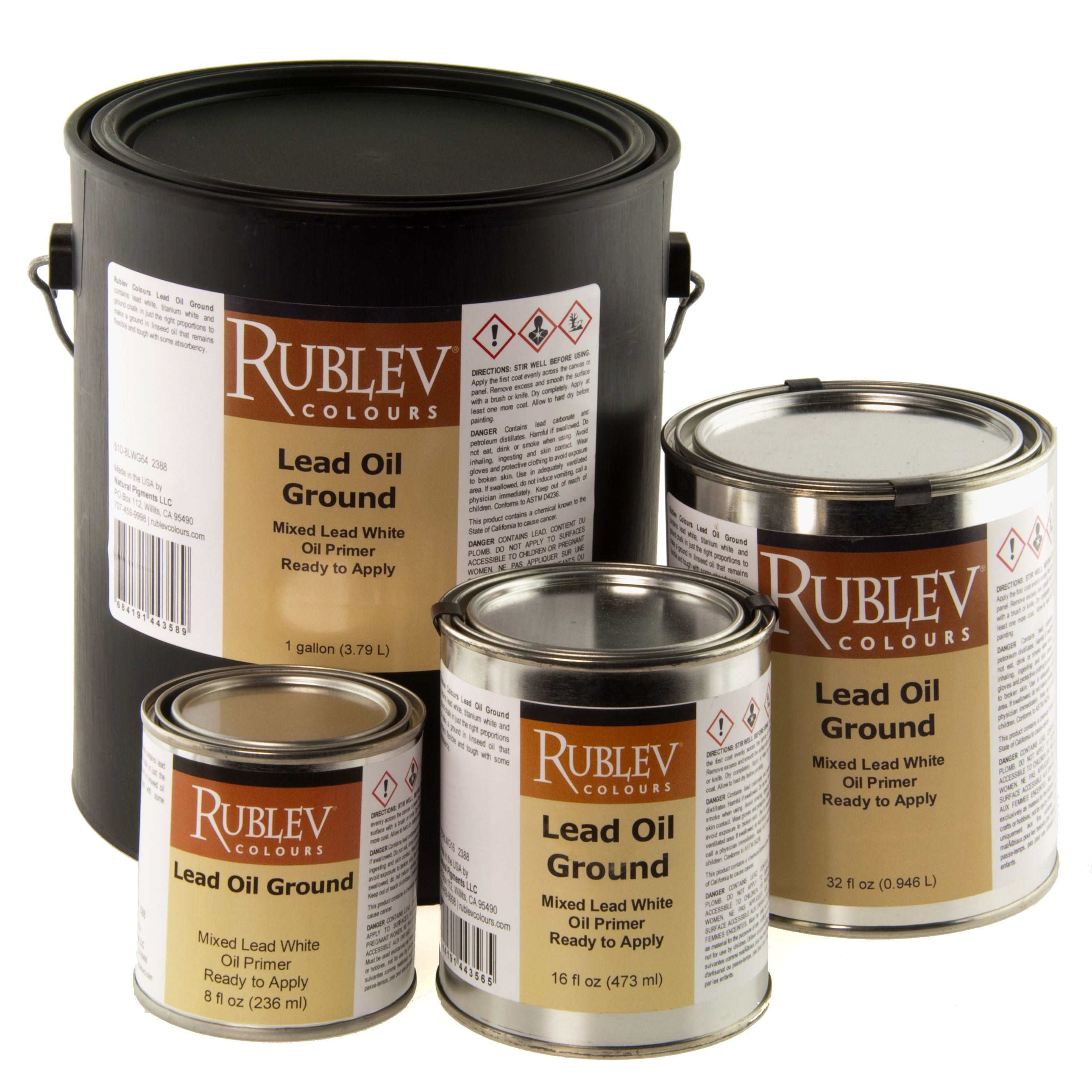 Rublev Colours Lead Oil Ground